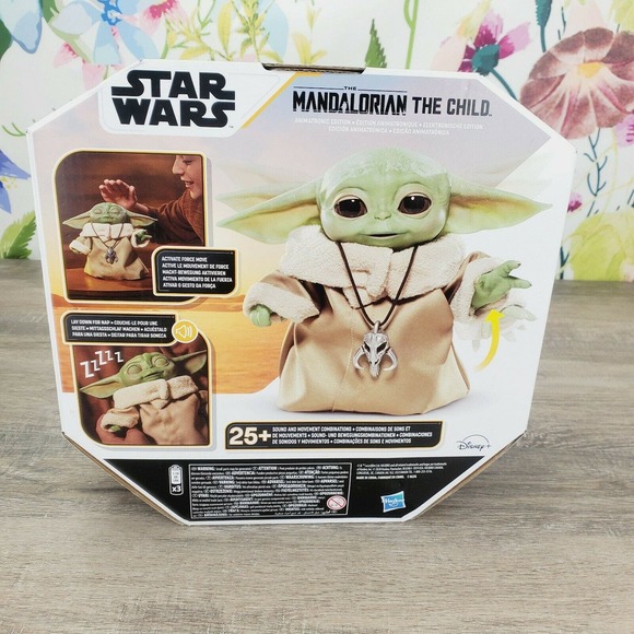 Disney Star Wars Mandalorian The Child Baby Yoda Animatronic Hasbro Toy New ! - Picture 2 of 7